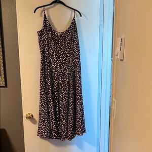 Elegant Polka Dot Dress